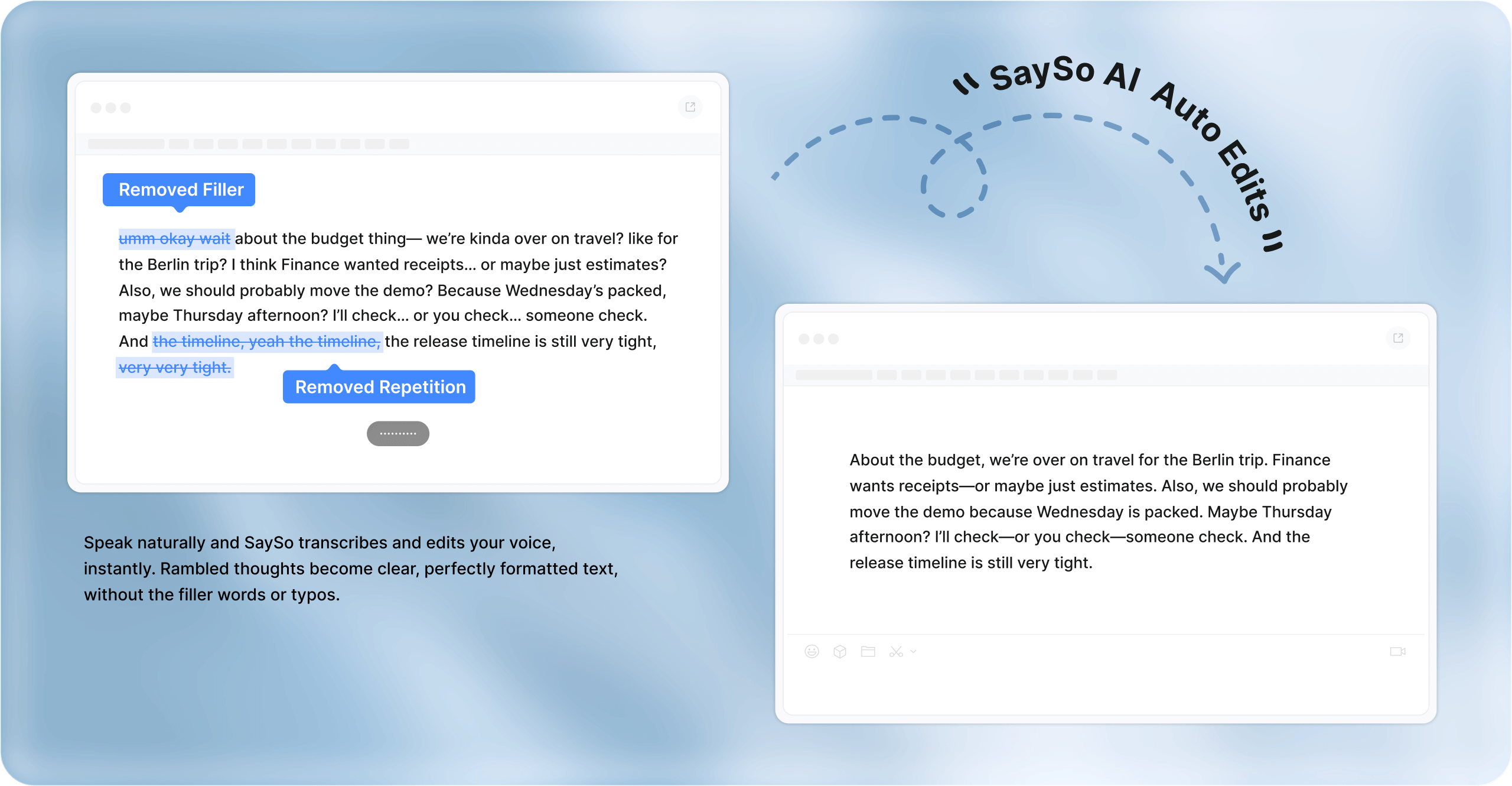 SaySo integrations